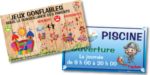 EBCD - Signalétique Camping - Chaines camping panneaux EBCD - Signalétique Camping - Chaines camping panneaux